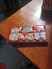 Old Children Painting Tin