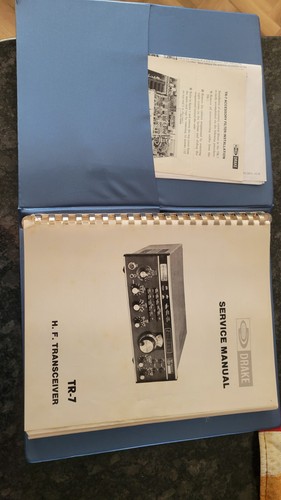 Drake tr7 service - tr7, manual