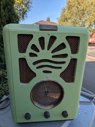 Vintage 1930s bush radio tv - vintage,