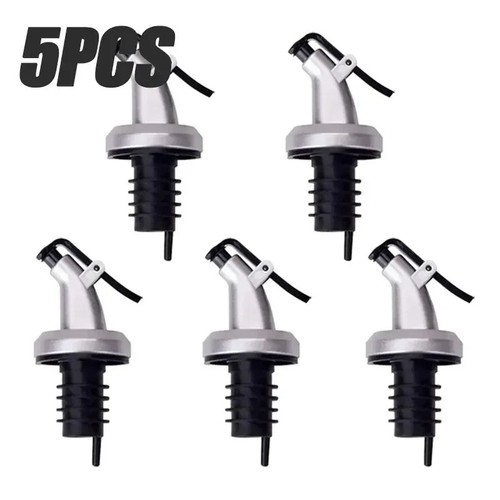 Oil bottle stopper pourer - stopper, leak