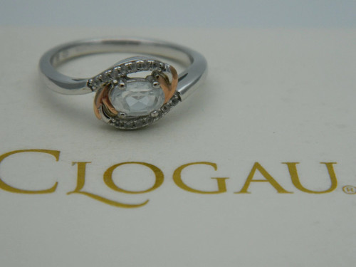 Welsh clogau silver 9ct rose - silver,