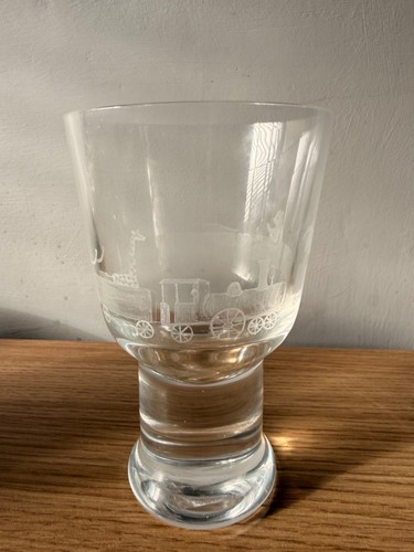 Caithness engraved rummer - caithness,