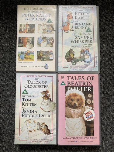 Kids beatrix potter vhs - potter, video