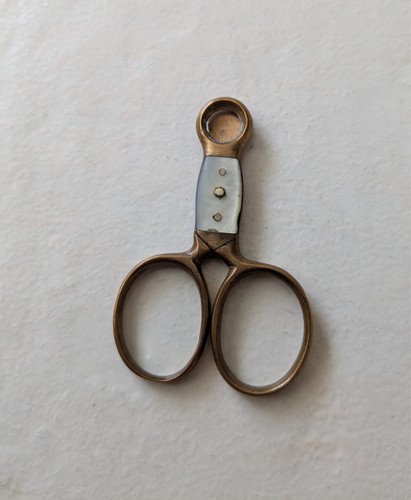 Vintage brass and mother - vintage,