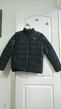 Pull&bear Black Puffer Fleece