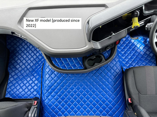 Blue truck floor - truck, set
