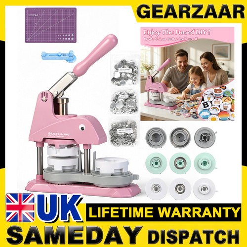 Button maker machine 1 - 3-in-1,