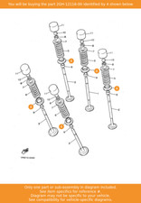 YAMAHA Seat, Valve Spring