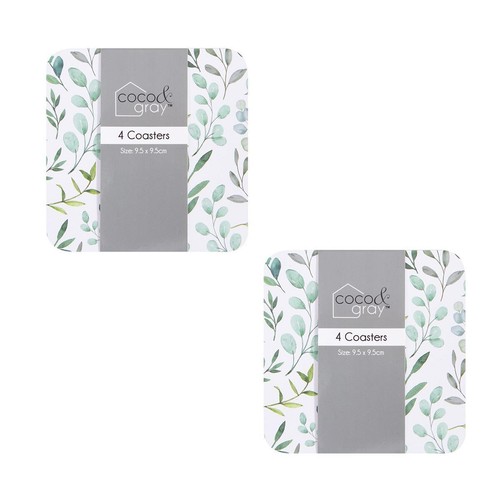 Pack coasters and place - of,