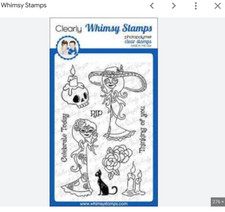 Whimsy Stamps  Clear Stamp Set