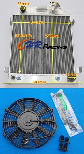 Aluminum radiator fan - aluminum, 1932