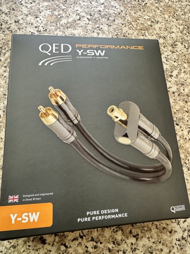 Qed performance subwoofer - performance, y-sw