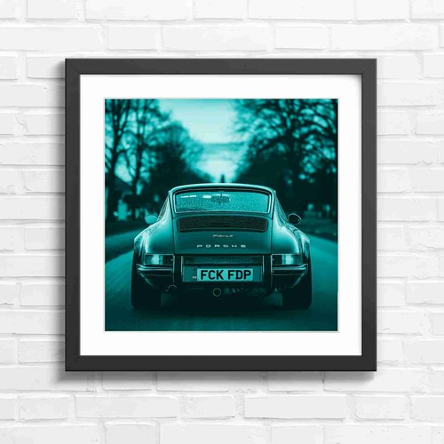 Classic porsche 911 sunset - porsche,