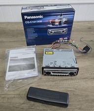 PANASONIC CQ C1011NW CD PLAYER RADIO RECEIVER - OLD SCHOOL CAR FULLY WORKING 