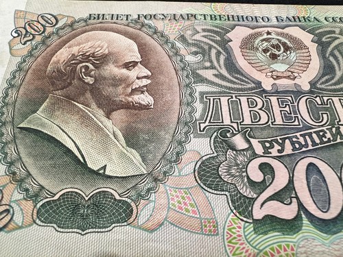 Ussr cccp russian 200 rubles - russian,