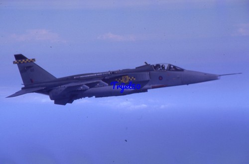 35mm aircraft slide jaguar raf - 35mm,