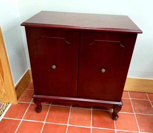 Antique style small mahogany