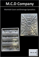 Manhole Cover  600x450/ 25Tonne - All Galvanised steel frame and lid 25Tonne