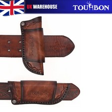 TOURBON Leather Folding Pocket