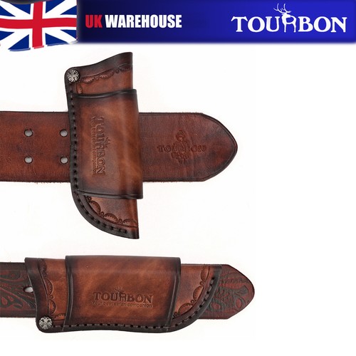 Tourbon leather folding pocket - leather,