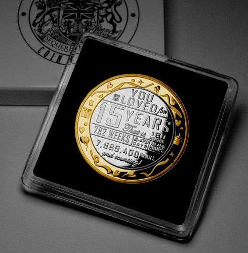 15th birthday dual metal - 15th,