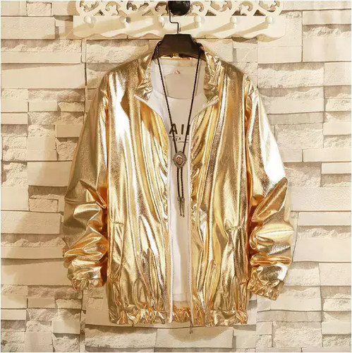 Mens shiny bomber jacket - mens,