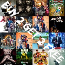 Classic TV Series Posters Prints Wall Art