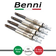 Benni 4X FOR VAUXHALL OPEL FRONTERA A 2.5 DIESEL HEATER GLOW PLUGS GP74109