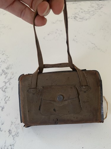 Antique leather bound book - bound, of