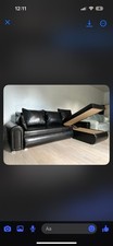Leather Sofa Bed