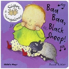 Baa, Baa, Black Sheep (Sign &