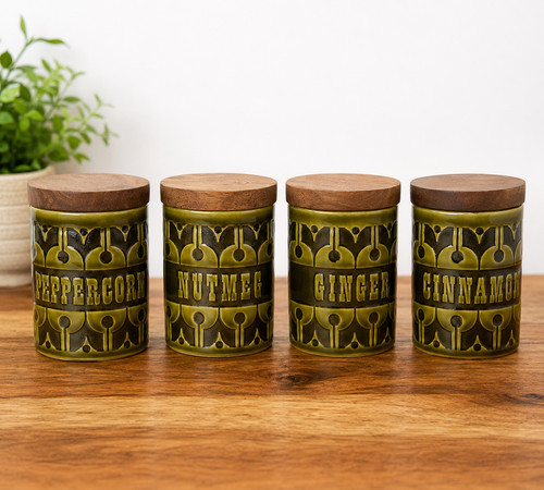 Hornsea pottery heirloom green - pottery,