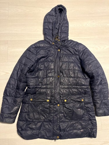 Barbour quilted parka jacket - barbour,