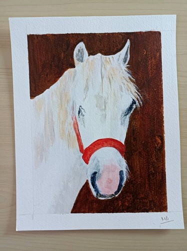 Original signed acrylic - signed,