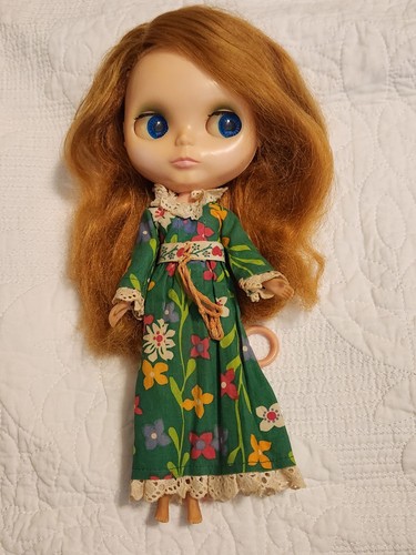 1972 blythe doll red - doll, hair