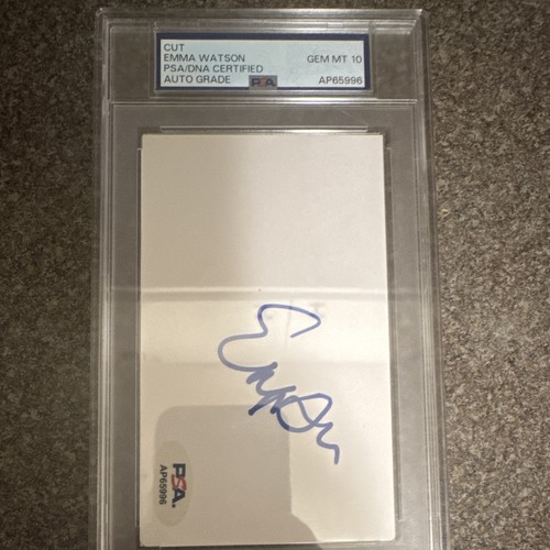 Emma watson cut signed - watson,