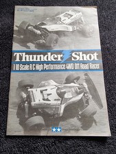 Vintage Genuine Tamiya Thundershot Manual
