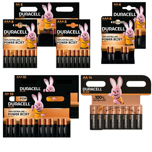 Duracell aaa batteries plus - aa,