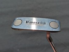 Yonex V-Mass 02 Putter Tungsten Balanced Blade Good Condition 35" Steel Shaft