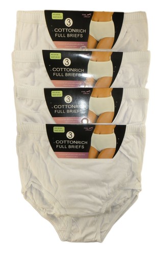 Pack ladies briefs 100 - 3, briefs,