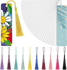 Blank Bookmark Heat Transfer Metal Aluminum DIY Bookmark with Hole 20+ PIECES