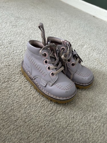Kickers kick 7 lilac - hi, uk