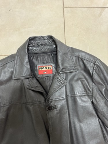 Men leather black - leather,