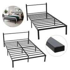 Bed Frame with Headboard Metal