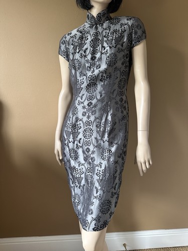 Shanghai tang cheongsam grey - shanghai,