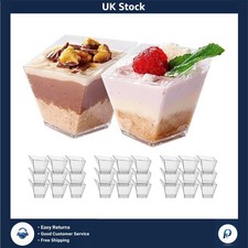 50 Mini Trapezoidal Dessert