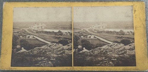 Bangor britannia bridge from - britannia,