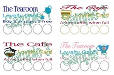 LOYALTY BUSINESS CARDS 50 TEA