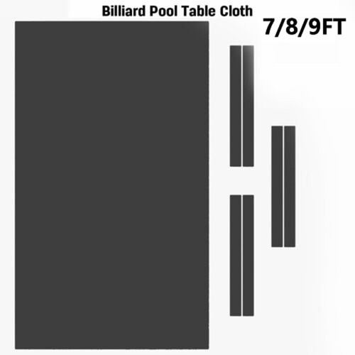 9ft table black - 7/8/9ft, worsted