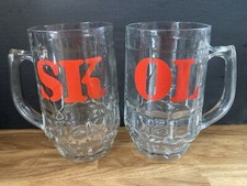 2 x SKOL Vintage 1980's ½